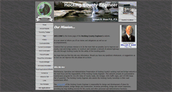 Desktop Screenshot of hockingcountyengineer.com